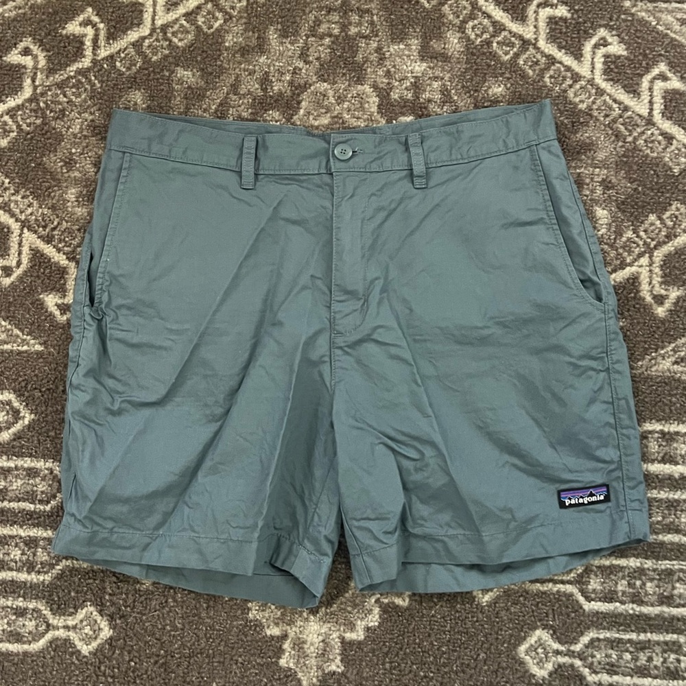Patagonia Plume Grey Lightweight All-Wear Hemp Shorts - 6”